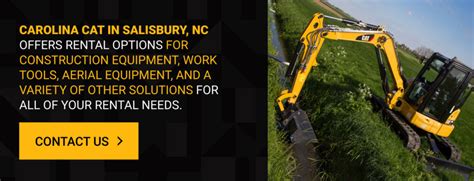 skid steer rental salisbury nc|Carolina Cat Rental Store – Salisbury, North Carolina.